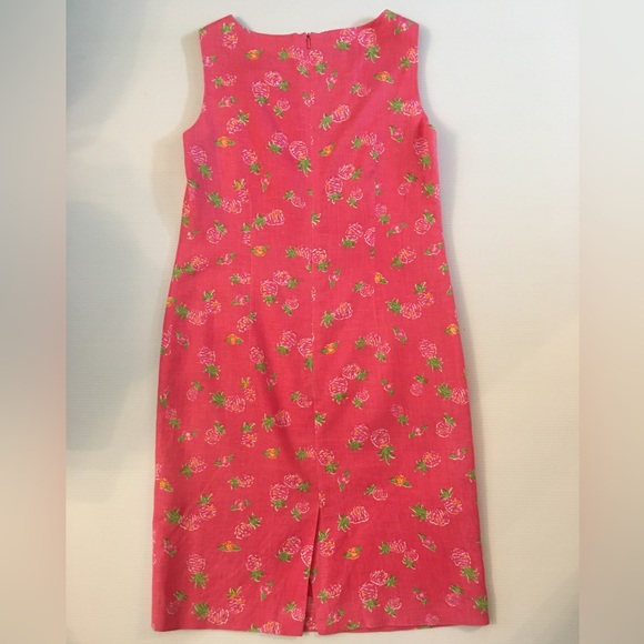 Talbots vintage lined shift dress with elbow sleeve cardigan in Size 2p - Picture 6 of 11